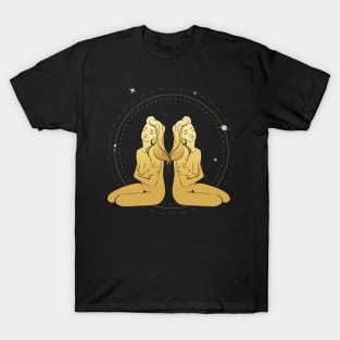 GEMINI zodiac astrology design T-Shirt